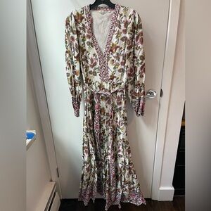 Boden printed cotton dress